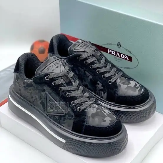 Prada Camouflage Sneakers