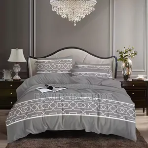 Super Quality 6 by 6 Duvet With Bedsheet and 4 Pillow Cases
