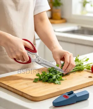 Colourworks 10in1 Multi-Function Kitchen Scissors Edgekeeper Sharpener