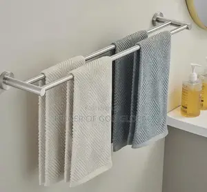 Double Bar Stainless Steel Towel Rack