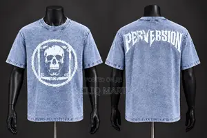 Vintage Acid-Wash Graphic Oversized T-Shirts