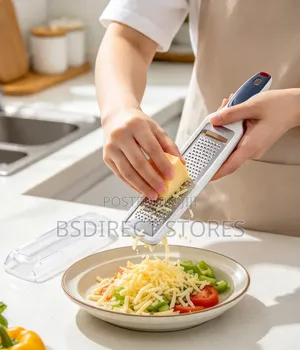 Zyliss Smooth Glide Rasp Grater Acid-Etched Blade Non-Slip