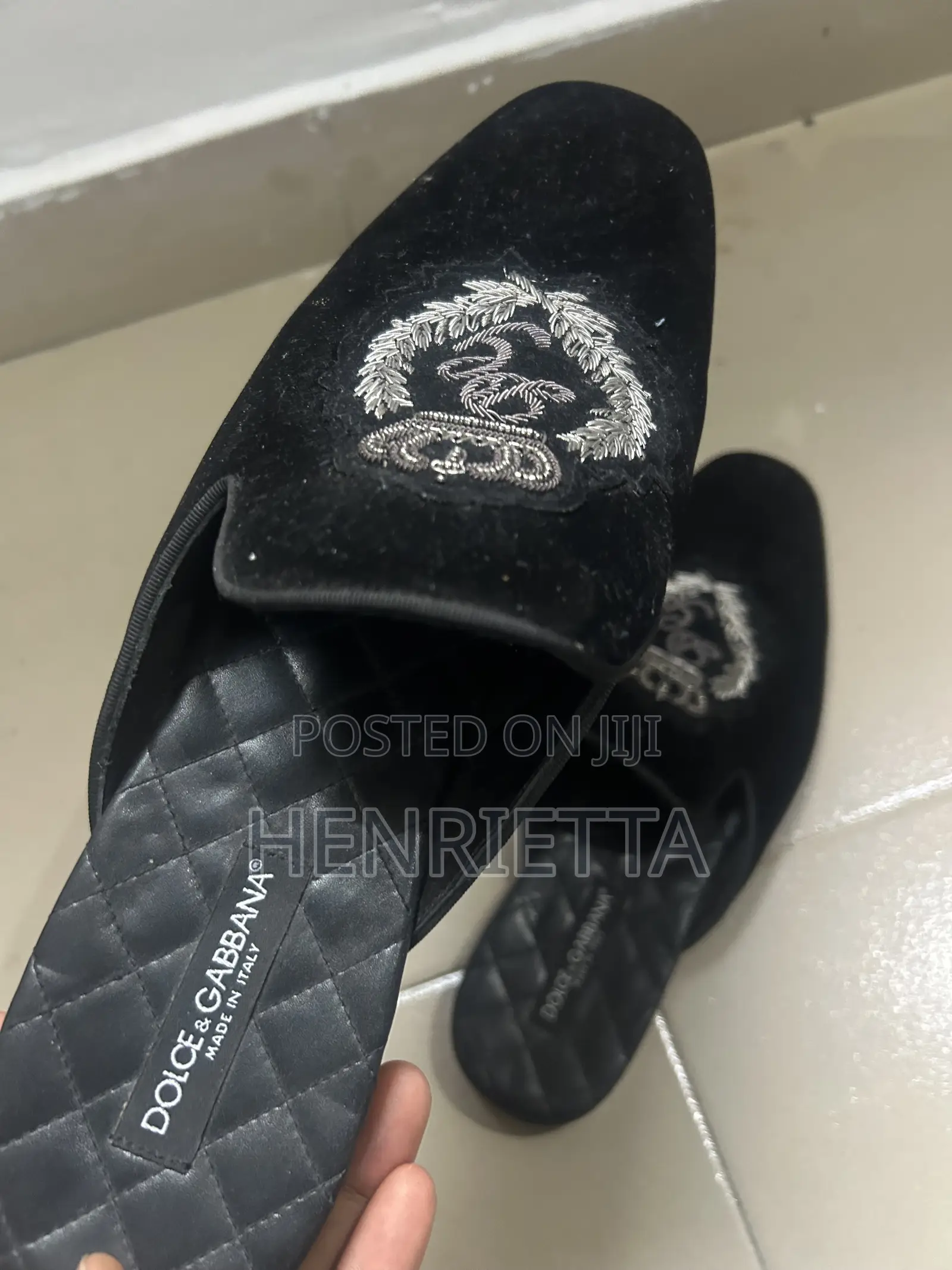 Male D&G Half Shoe