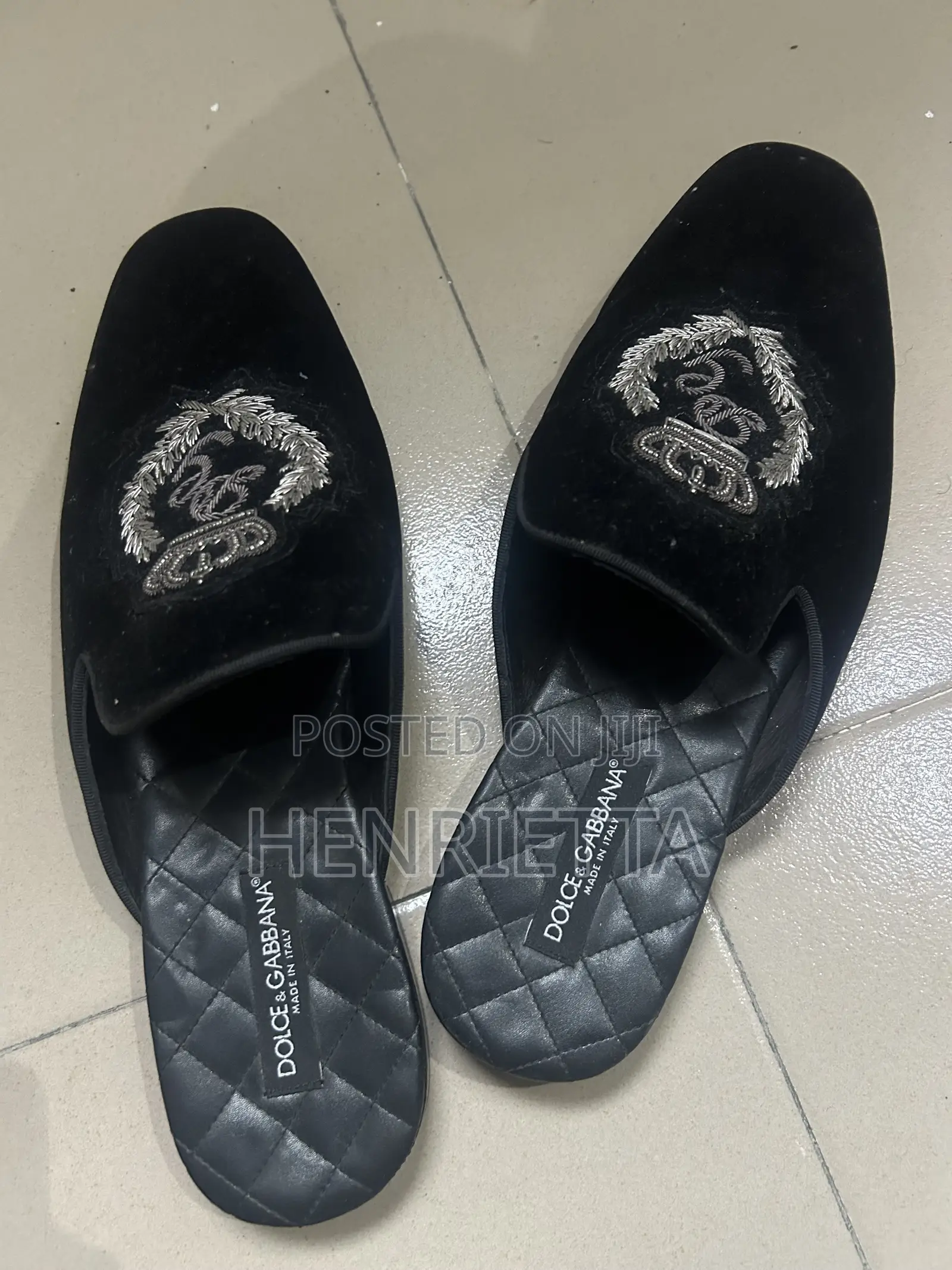 Male D&G Half Shoe