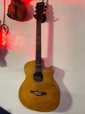 Brand New Electro Acoustic Guitar Cutaway Body for Stage Performances