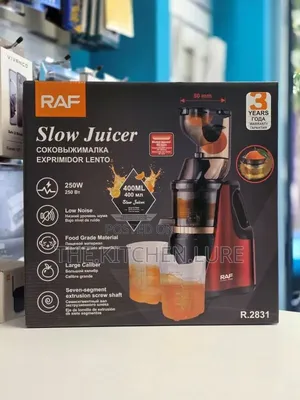 RAF Cold Press Masticating Slow Juicer Extractor
