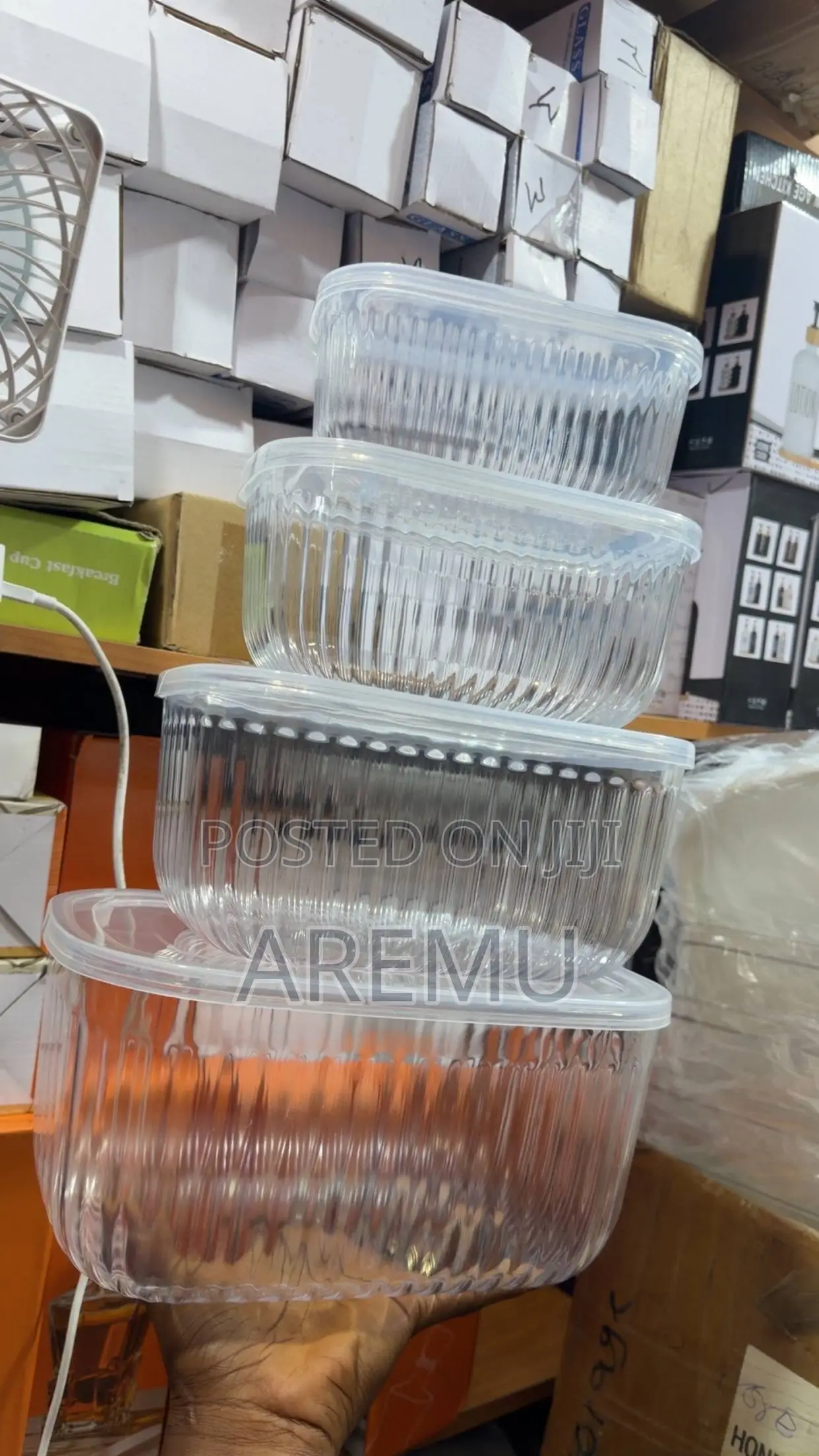 4in1 Acrylic Storage Container