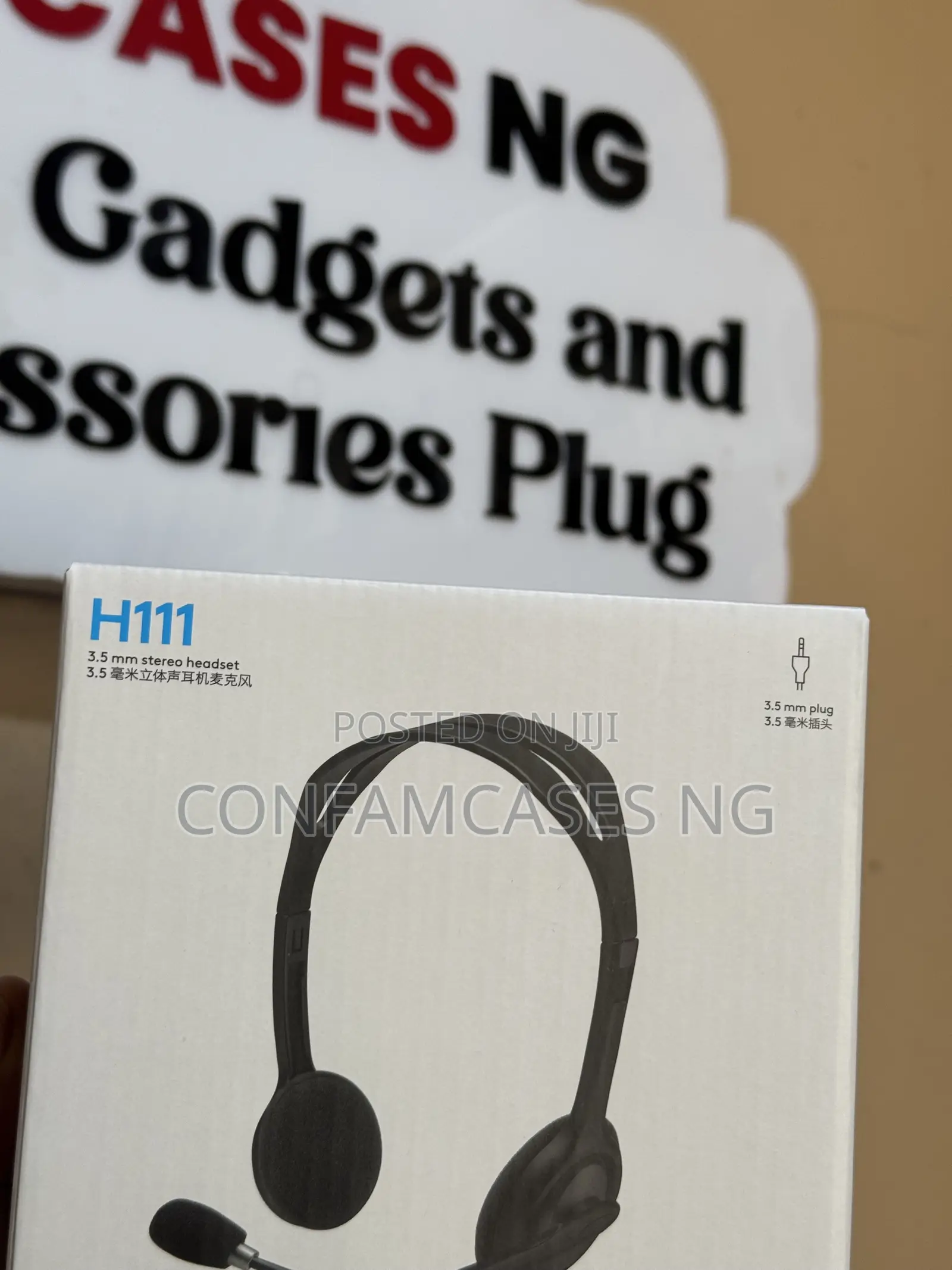 Logitech H111 Wired Stereo Headset With Microphone