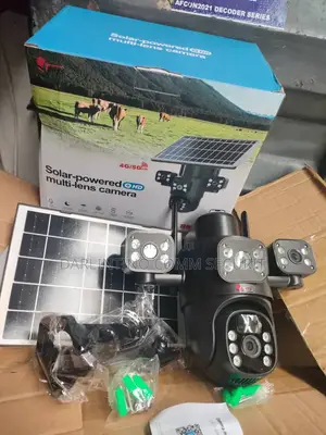 Multi-Lens PTZ Security Camera