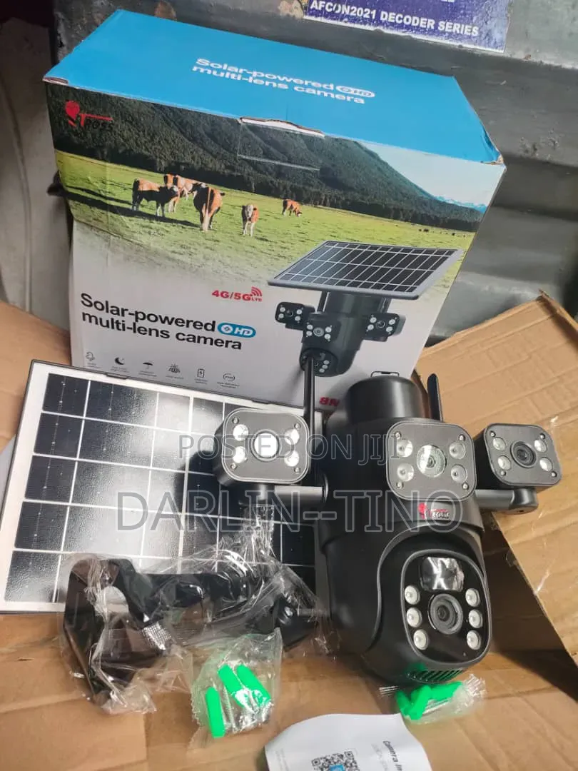 Multi-Lens PTZ Security Camera