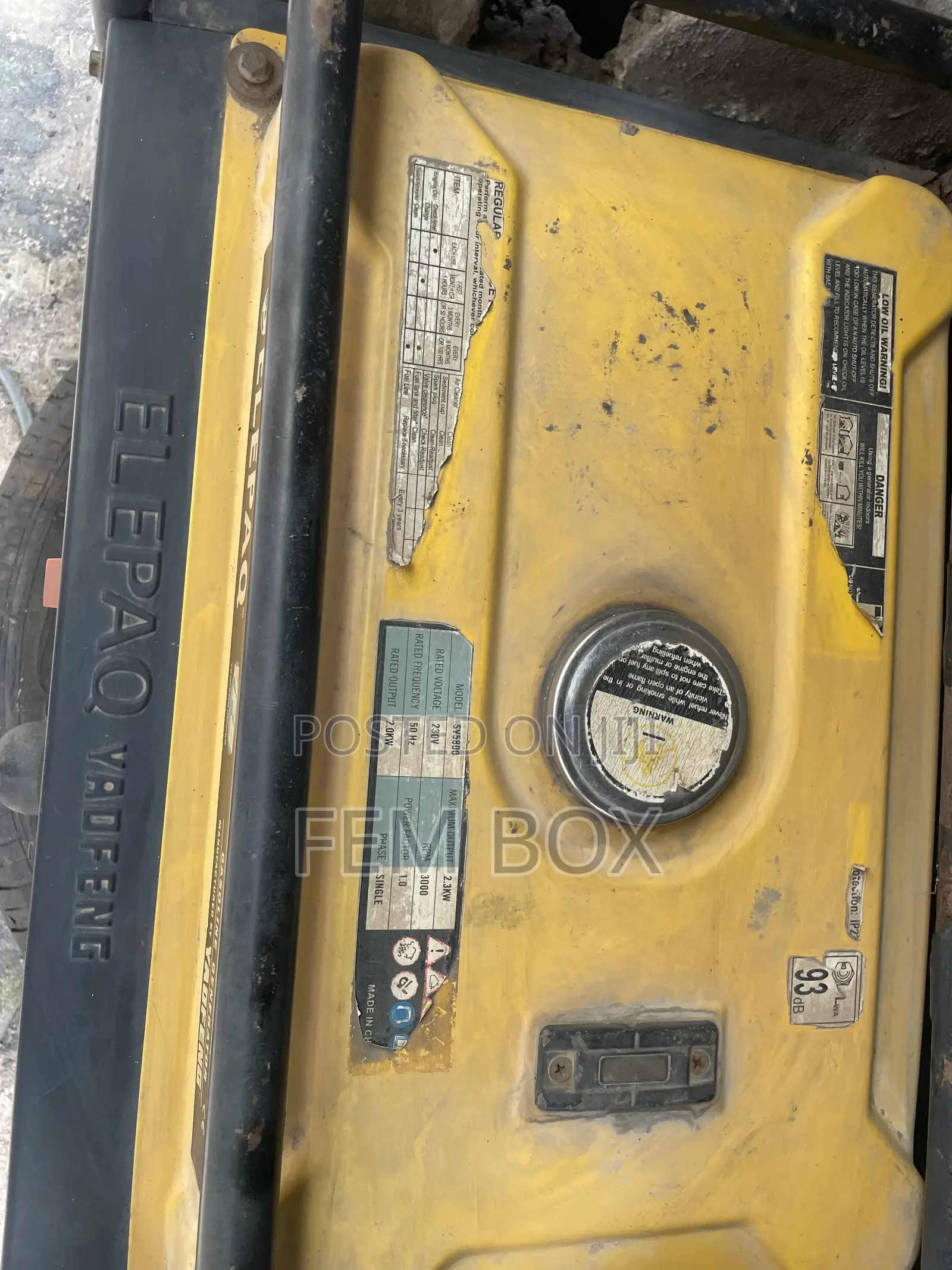Elepaq Sv5800 Generator