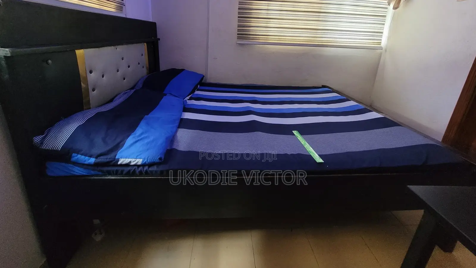 4.5ft X 6ft Spring Mattress and Frame