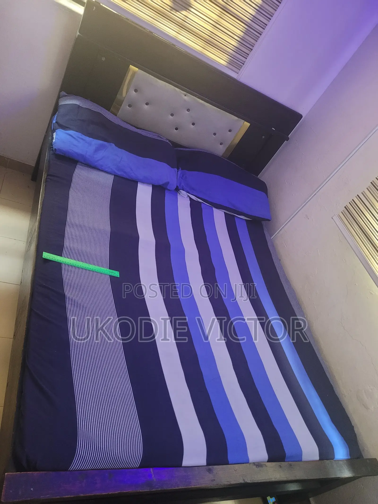 4.5ft X 6ft Spring Mattress and Frame