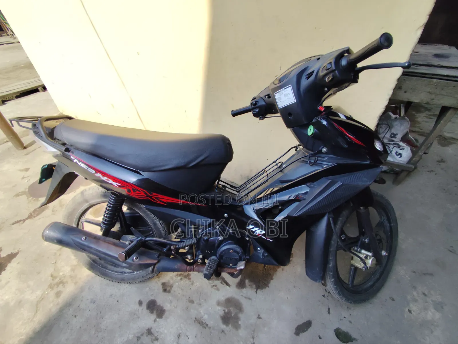 TVS Neo NX 2023 Black