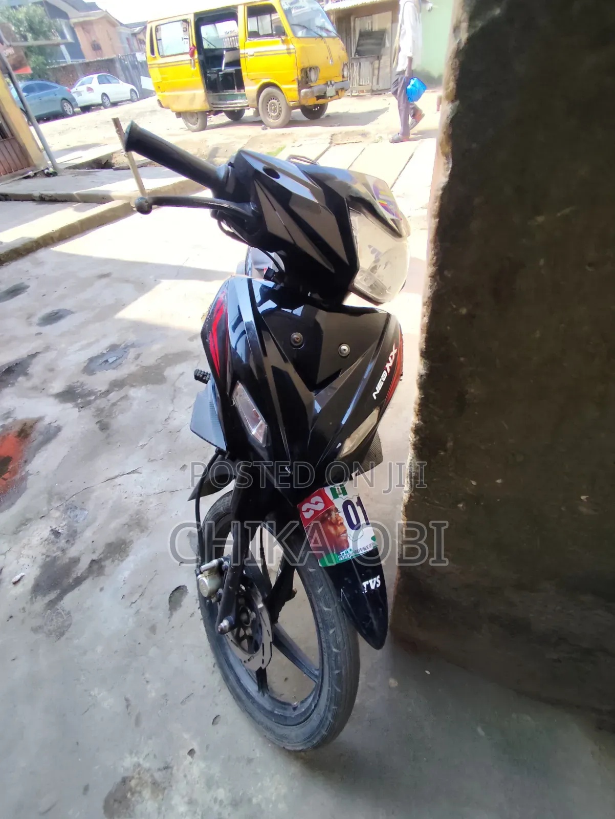 TVS Neo NX 2023 Black