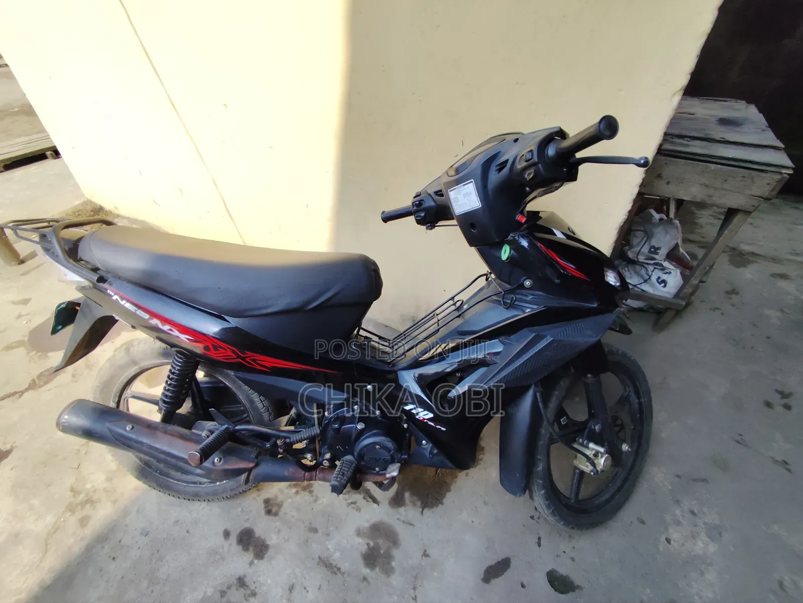 TVS Neo NX 2023 Black