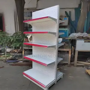 Single Supermarket Display Shelf / Shop Rack