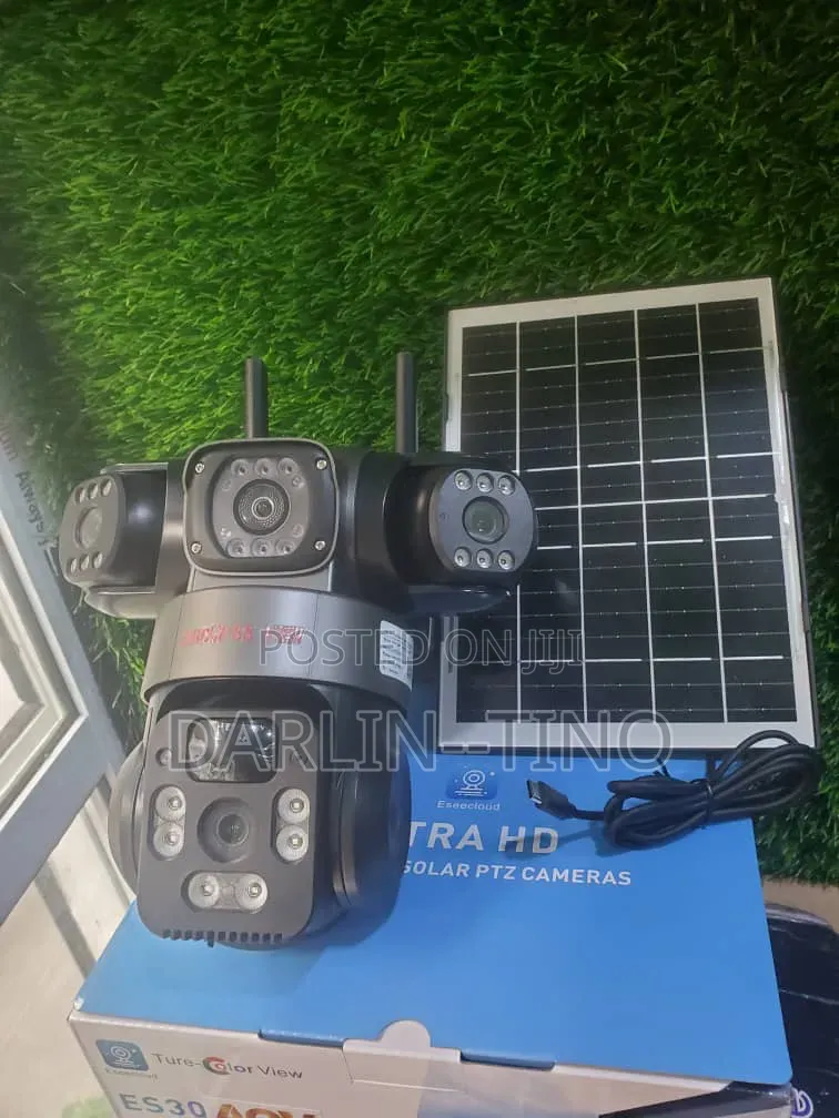 Multi-Lens PTZ Security Camera