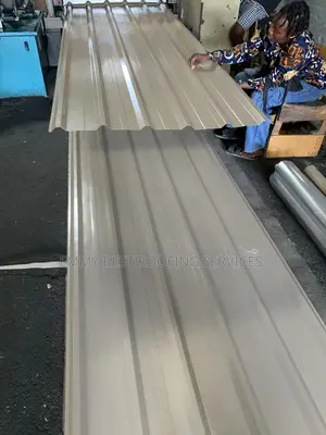 Beige Cream Longspan Roofing Sheet 0.50mm - Original - In Stock Now