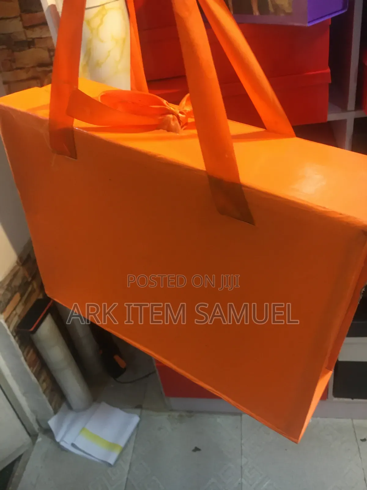 Yellow Colour Box