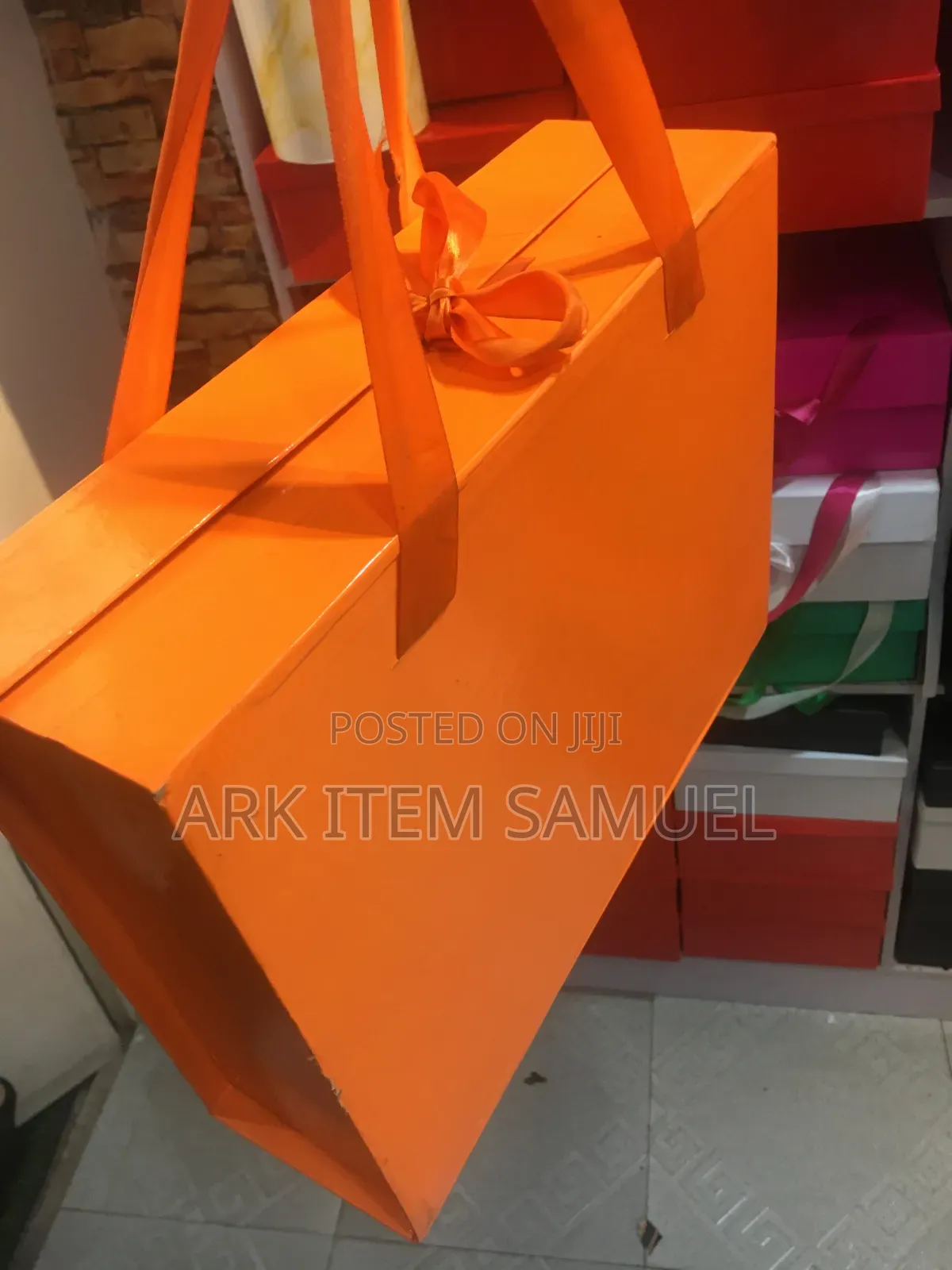 Yellow Colour Box