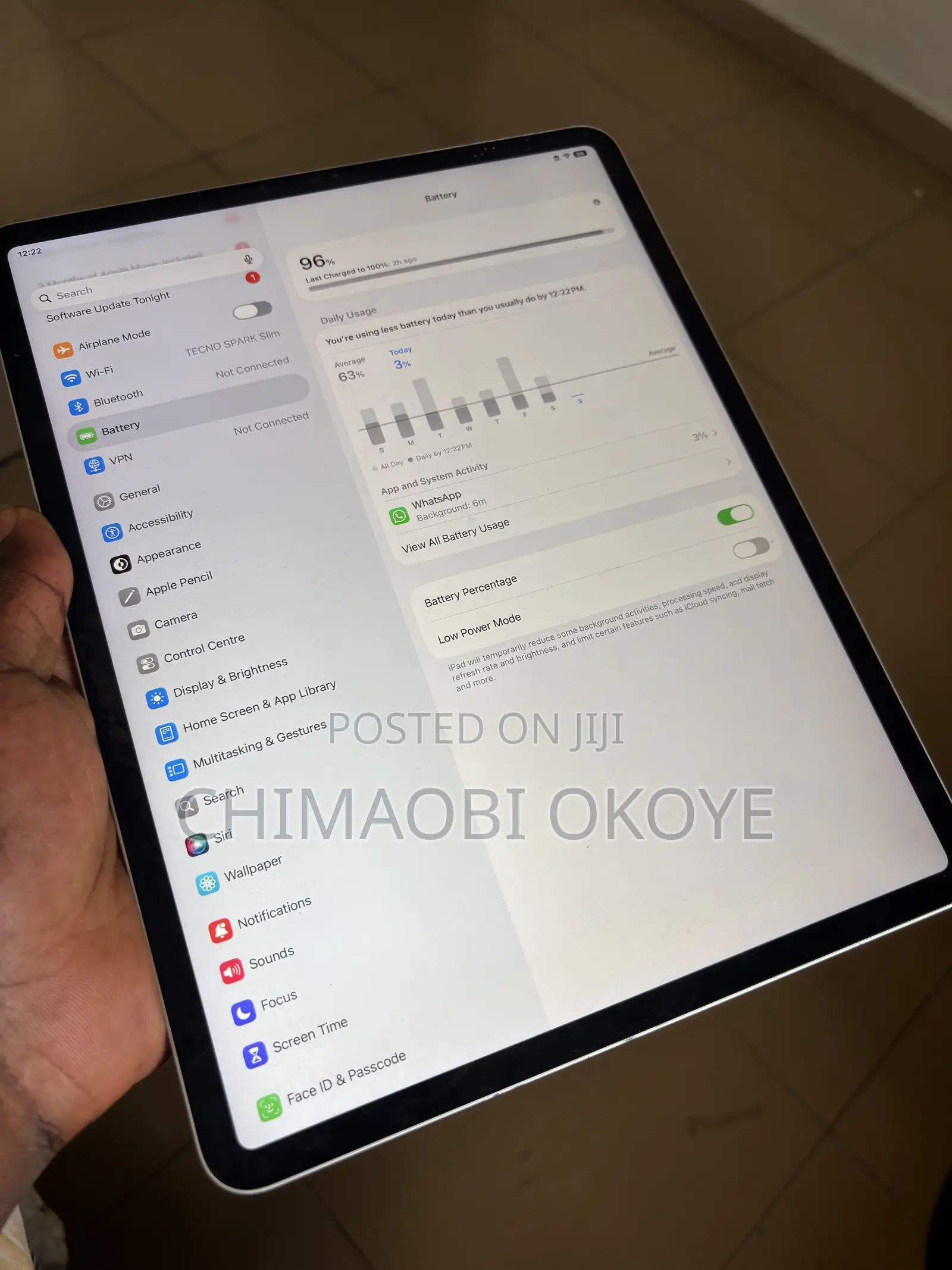 Apple iPad Pro 12.9 (2020) 1 TB Silver