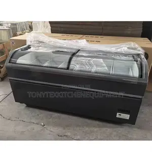 5ft Commercial Island Freezer for Supermarket