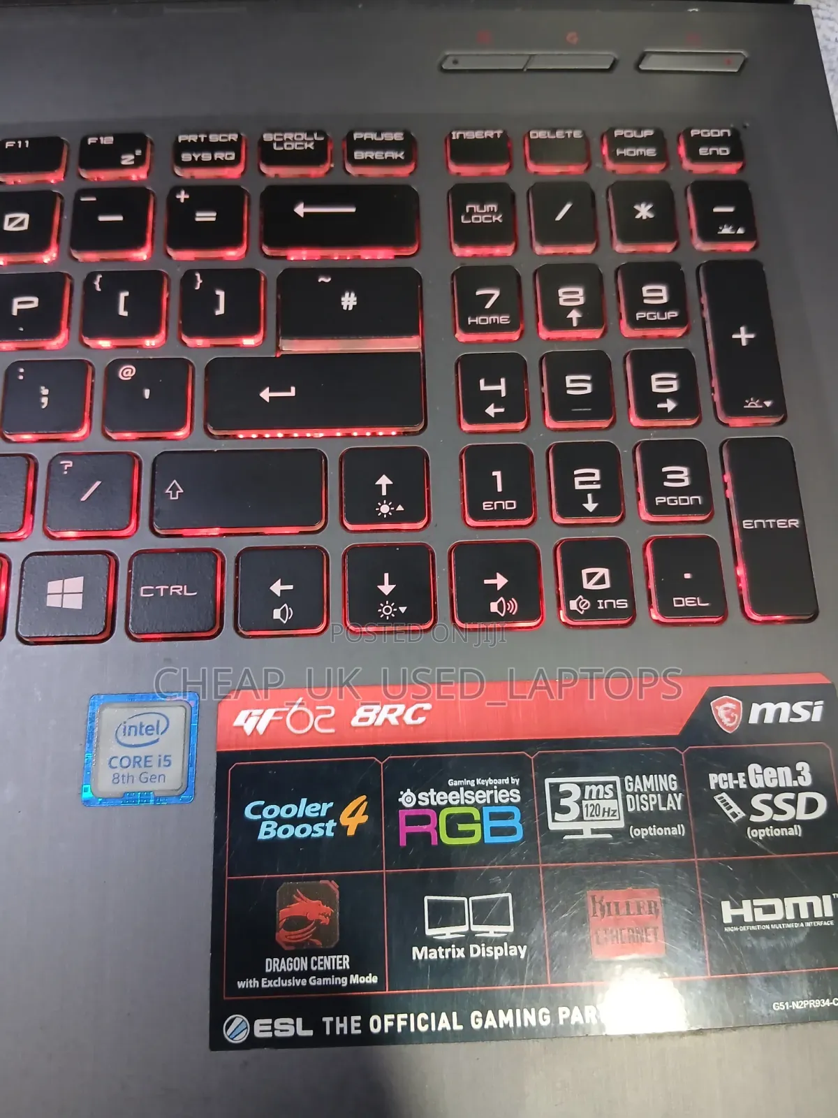 Laptop MSI 16GB Intel Core i5 HDD+SSD 1T