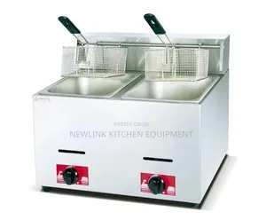 Gas Fryer Double Basket 6liters