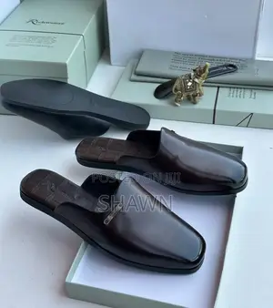 Richwanaz Luxury Leather Mules