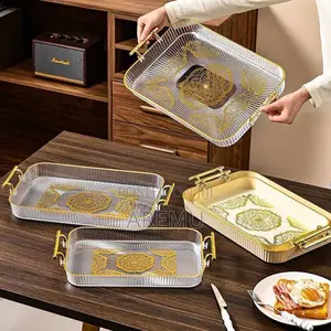3pcs Acrylic Serving Tray