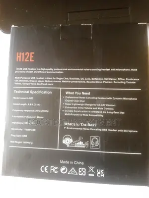 H12E Noise Cancelling Headset
