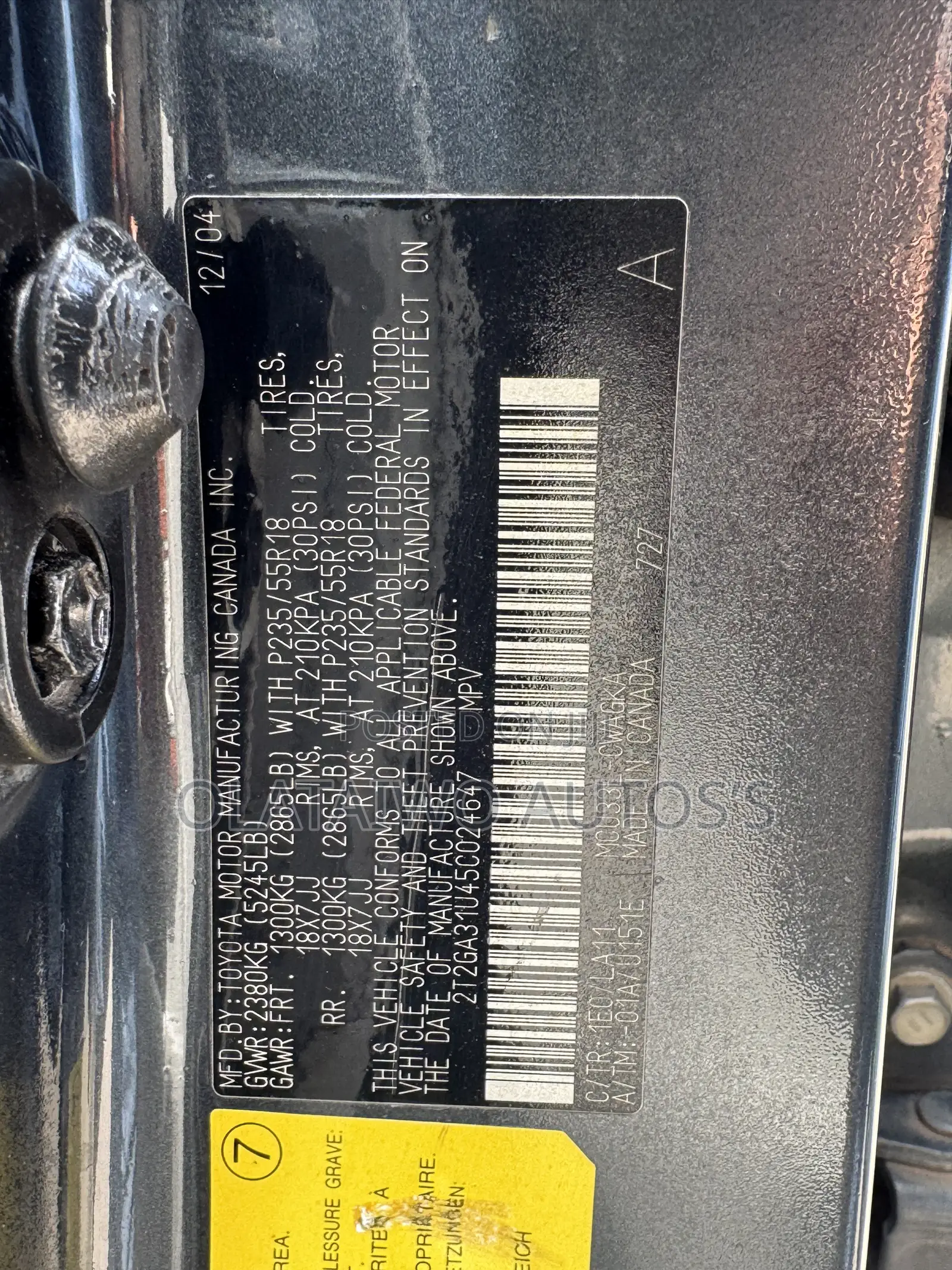 Lexus RX 330 2005 Gray