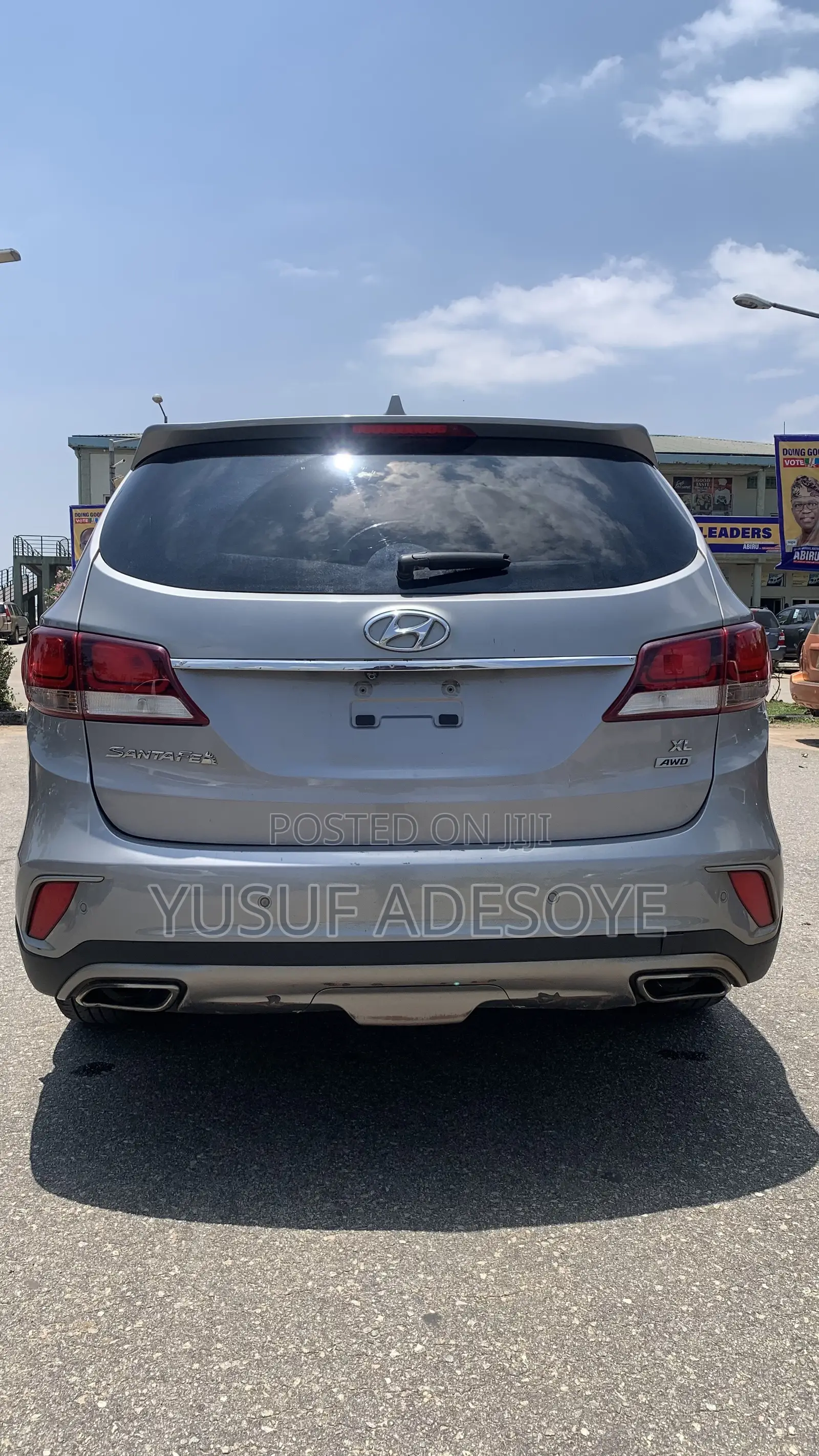 Hyundai Santa Fe 2017 Silver