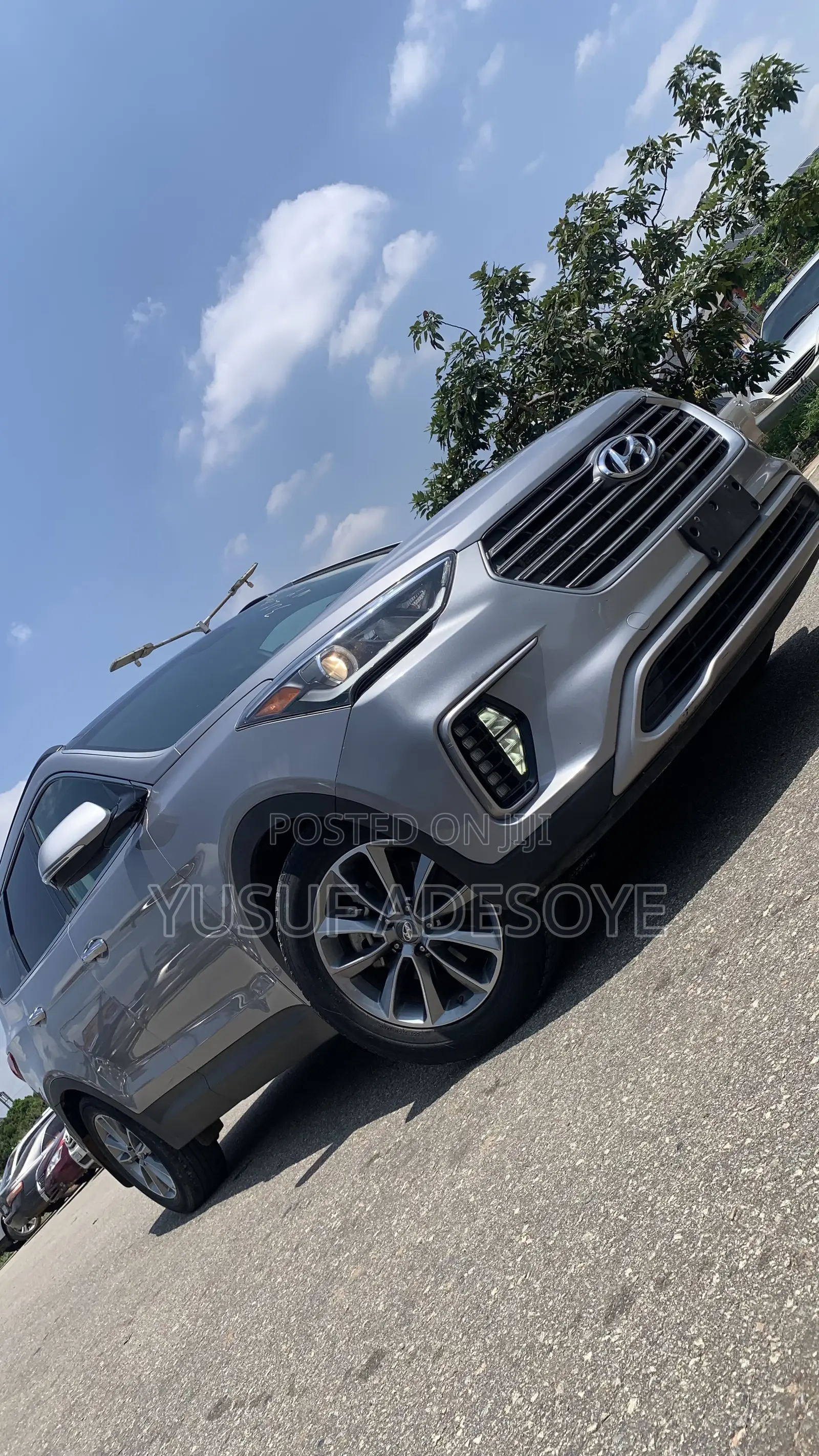 Hyundai Santa Fe 2017 Silver