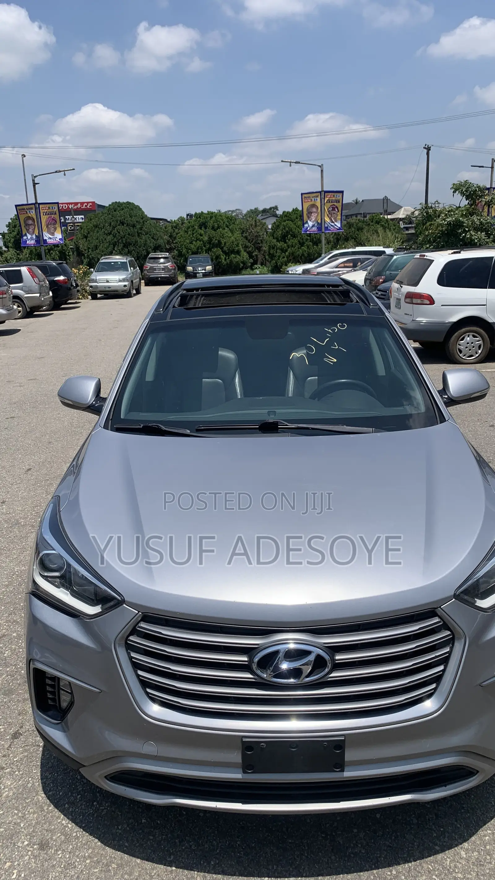 Hyundai Santa Fe 2017 Silver