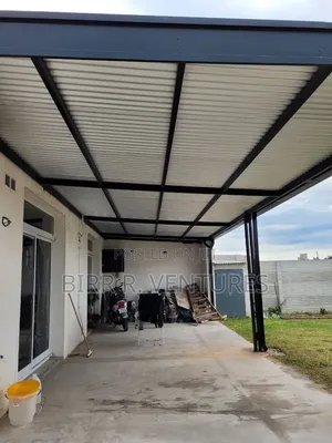Outdoor Lounge Roof Installation