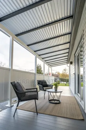 Carport-Style Roof for Patio Spaces
