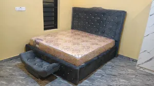 Bedframe 6×6 With Mattress (Brand New)