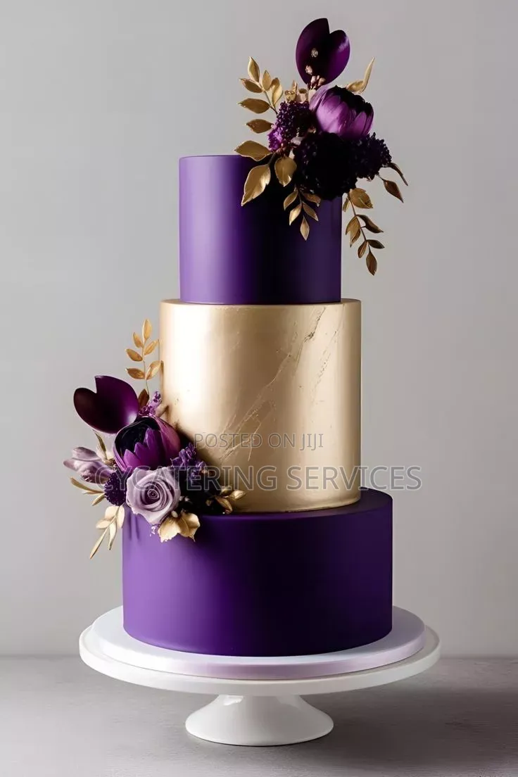 Affordable 3 Step Wedding Cake