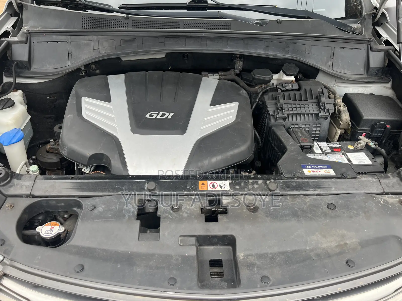 Hyundai Santa Fe 2017 Silver