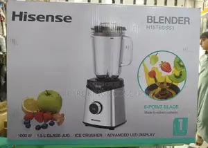 Hisense 1000W 1.5L Kitchen Blender With Ice Crushing (15TBSSS1)