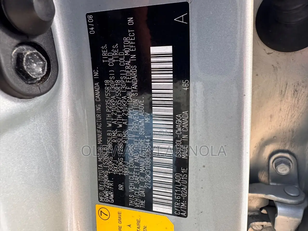 Lexus RX 2009 Silver