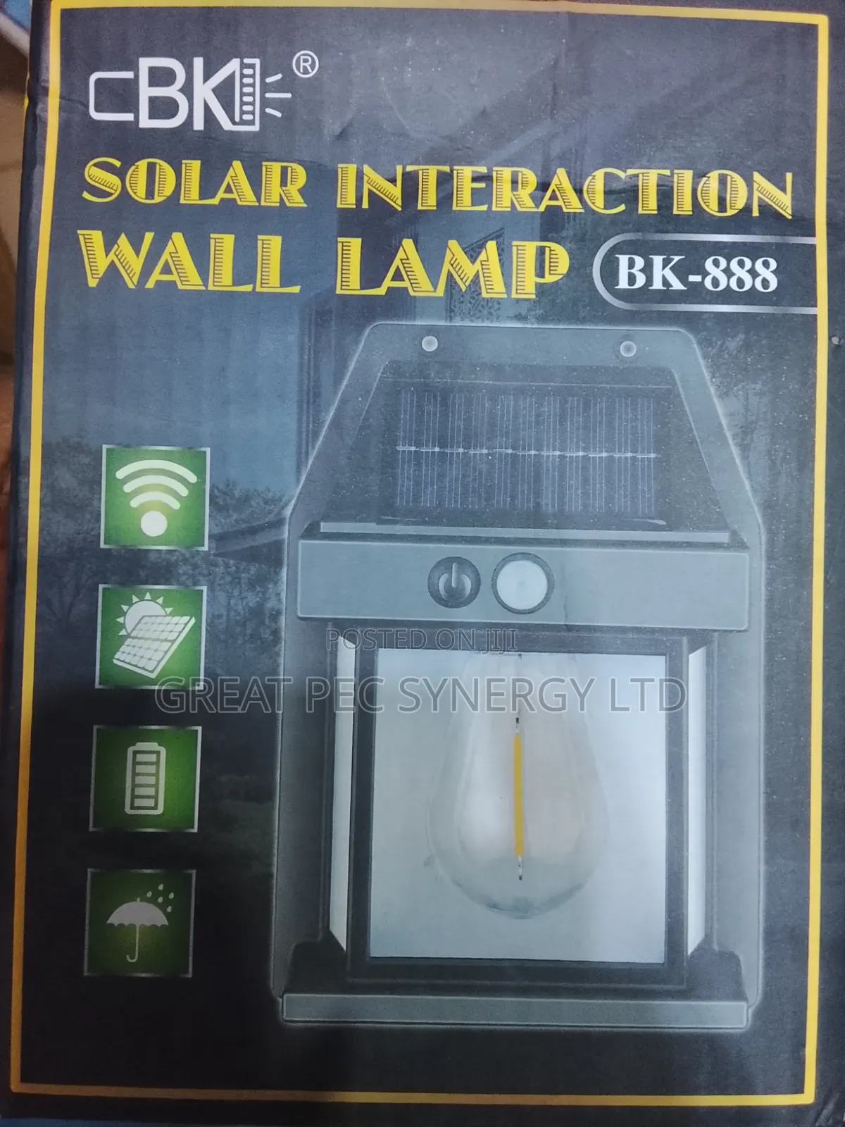 Solar Interaction Wall Lamp