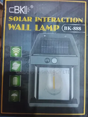 Solar Interaction Wall Lamp
