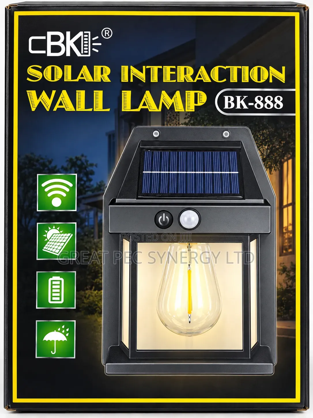 Solar Interaction Wall Lamp