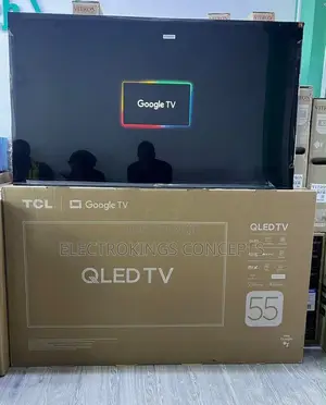 TCL 55 Inch QLED Smart Google TV 55T6D – Vibrant Colors, HDR10+
