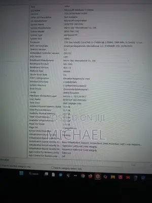 Laptop MSI GF63 16GB Intel Core i5 SSD 512GB