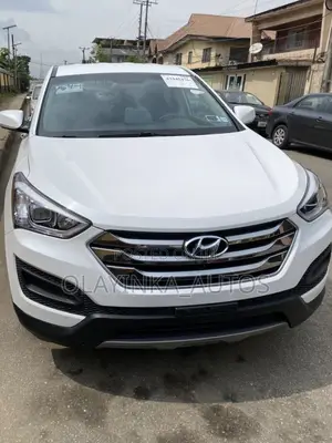 Hyundai Santa Fe 2016 White
