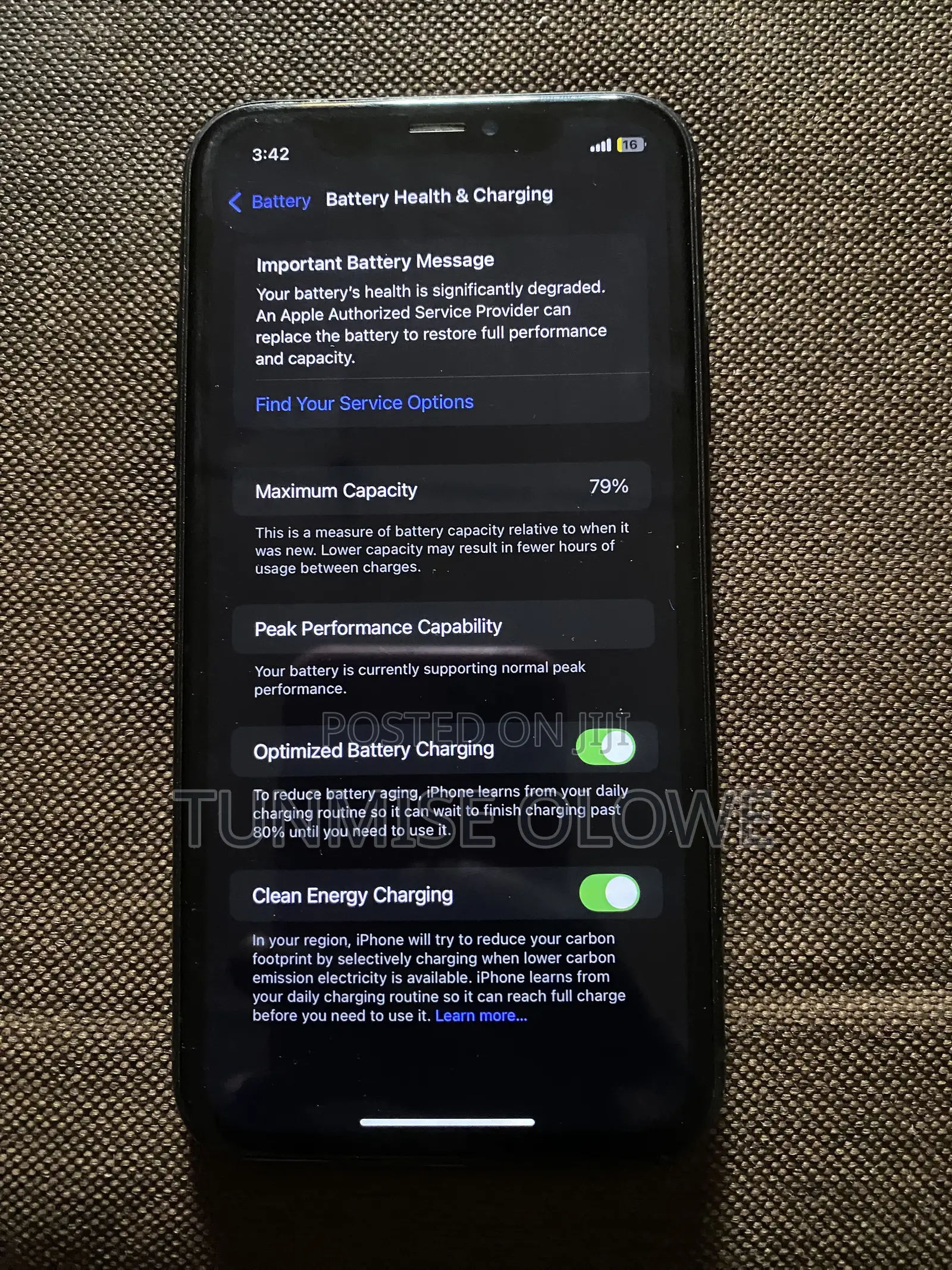 Apple iPhone XR 64 GB Black